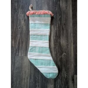 Trimsetter By Dillard's 21” Long Christmas Stockings Striped Holiday Decor